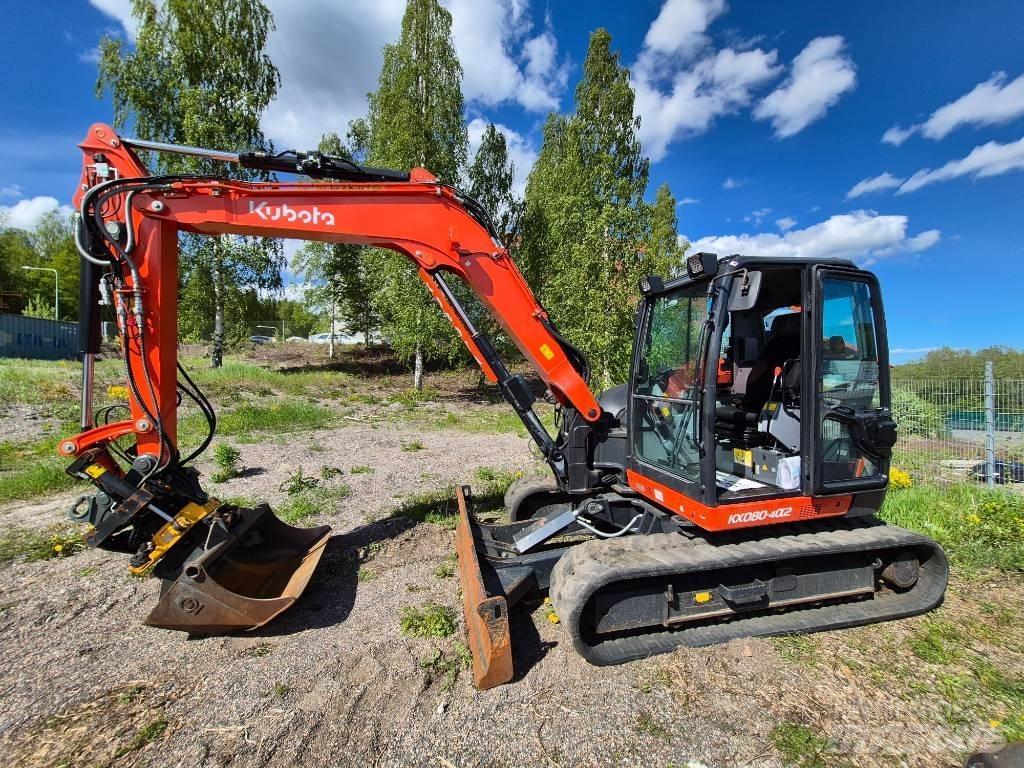 Kubota KX 080-4 中型挖掘机