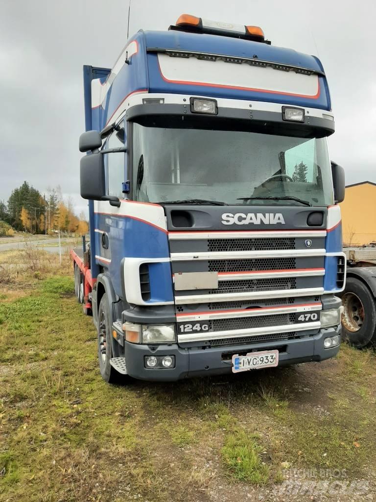 Scania R 124 起重车