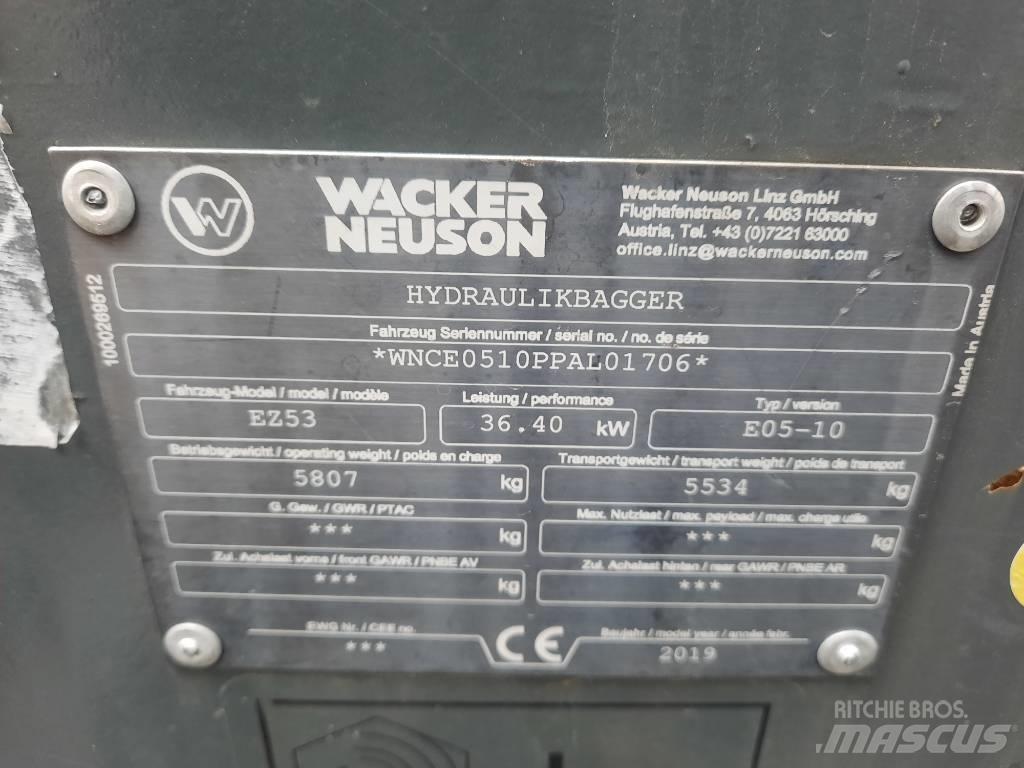 Wacker Neuson EZ 53 小型挖掘机