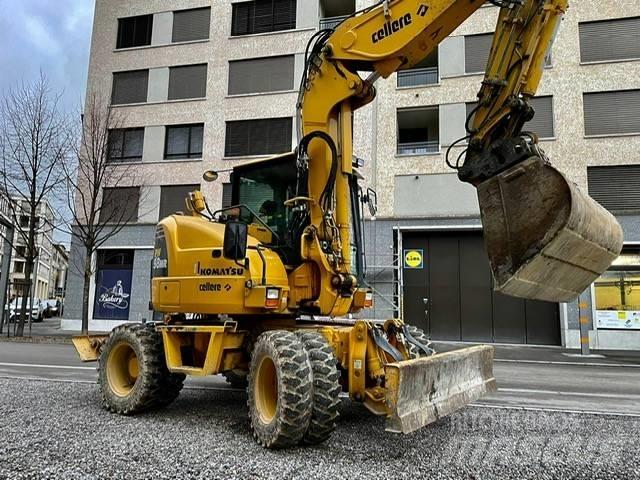Komatsu PW 98 MR 轮式挖掘机
