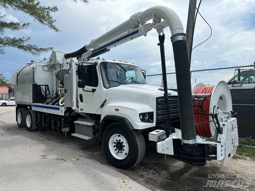 Freightliner 114SD 组合/真空油槽车