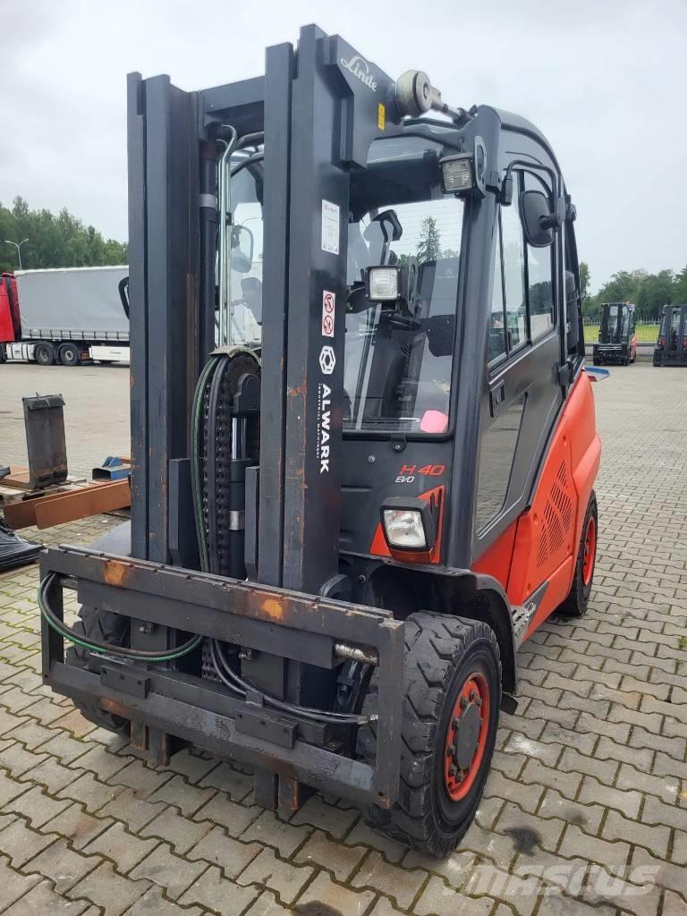 Linde H40T 天然气叉车