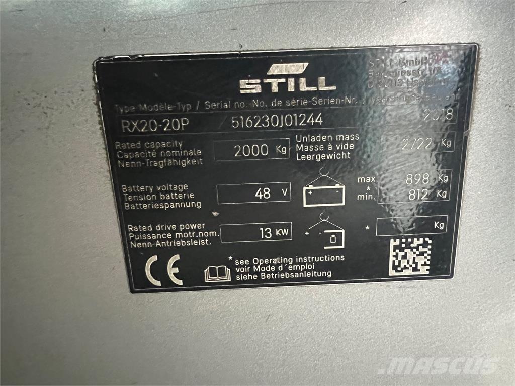 Still RX20-20P 电动叉车