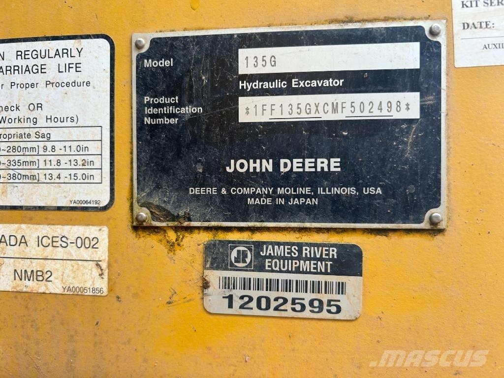 DEERE 135G 履带挖掘机