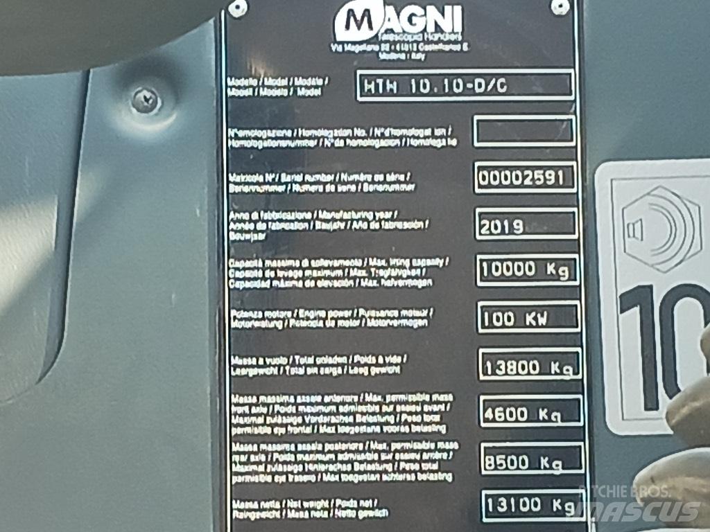 Magni HTH 10.10 伸缩臂叉装车|叉装车
