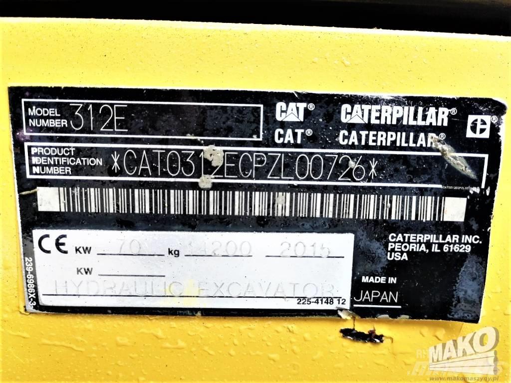 CAT 312 E 履带挖掘机