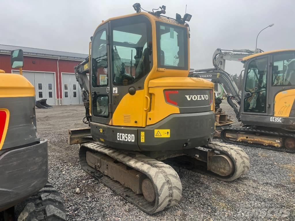 Volvo ECR 58 D 小型挖掘机