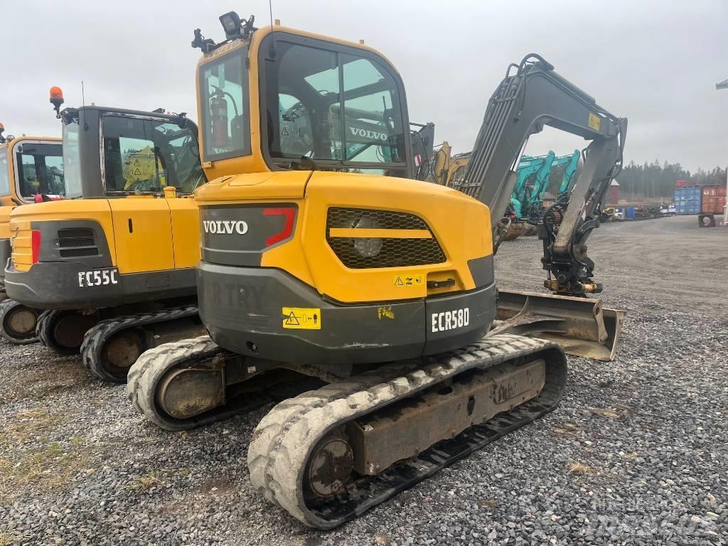Volvo ECR 58 D 小型挖掘机