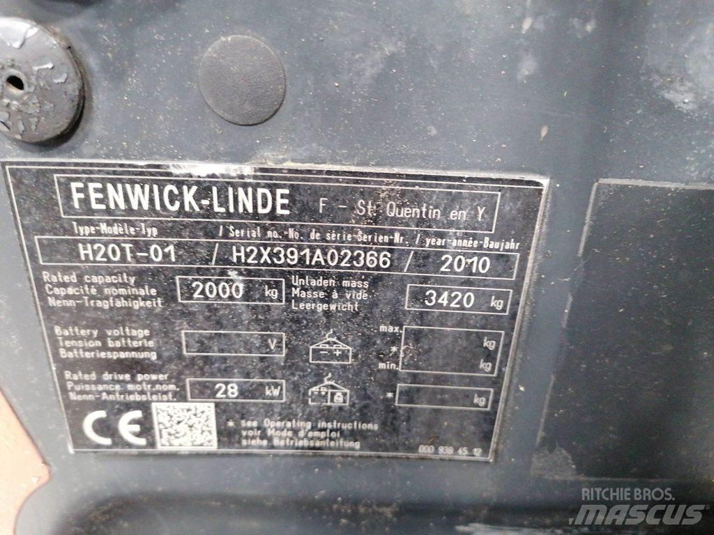 Linde H20T-01 天然气叉车