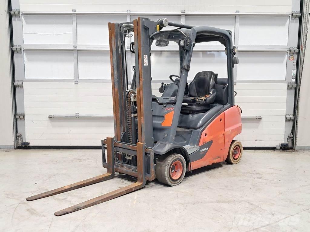 Linde H20T-01 天然气叉车