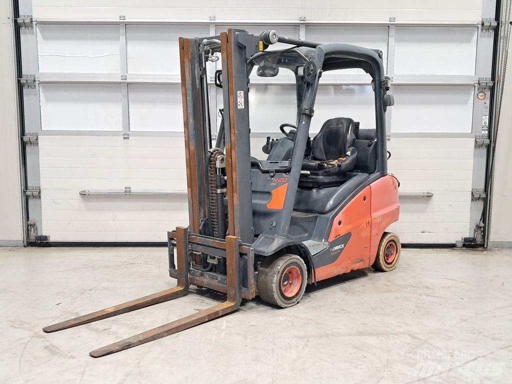 Linde H20T-01 天然气叉车