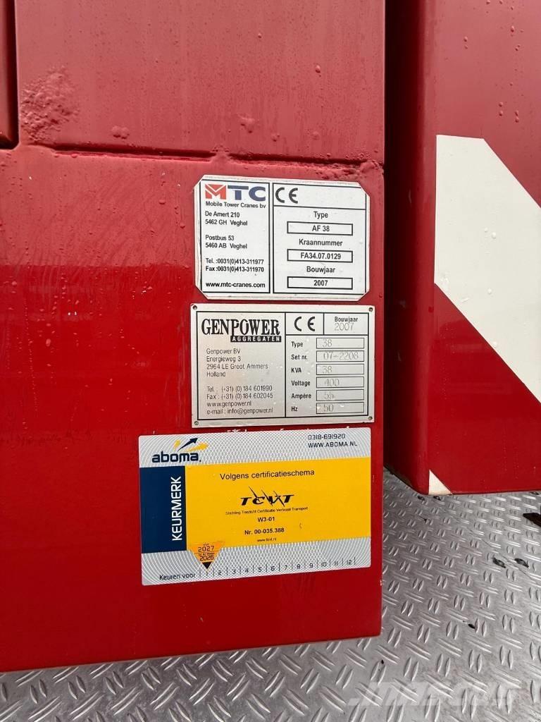 Faun AF 38 塔式起重机