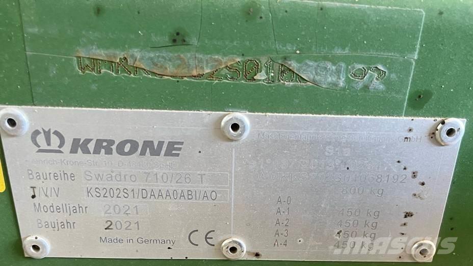 Krone 710/26T 料堆整形机