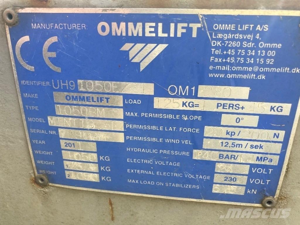 Omme lift Mini 10 拖拉移动式高空作业平台
