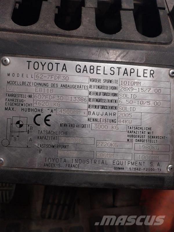 Toyota 62-7FDF30 其他叉车