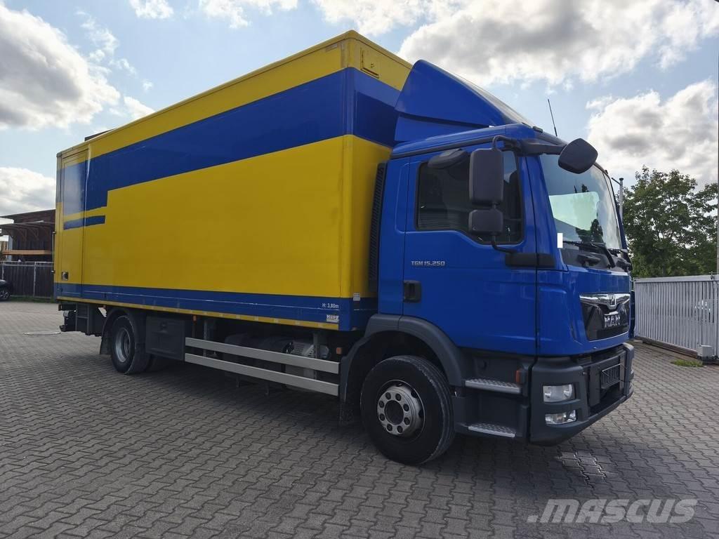 MAN TGM 15.250 厢式货车