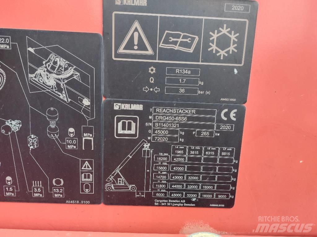 Kalmar DRG450-65S6 正面吊