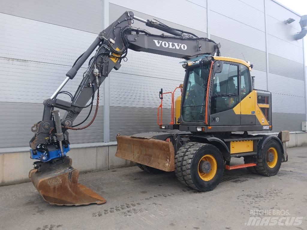 Volvo EWR150E 轮式挖掘机