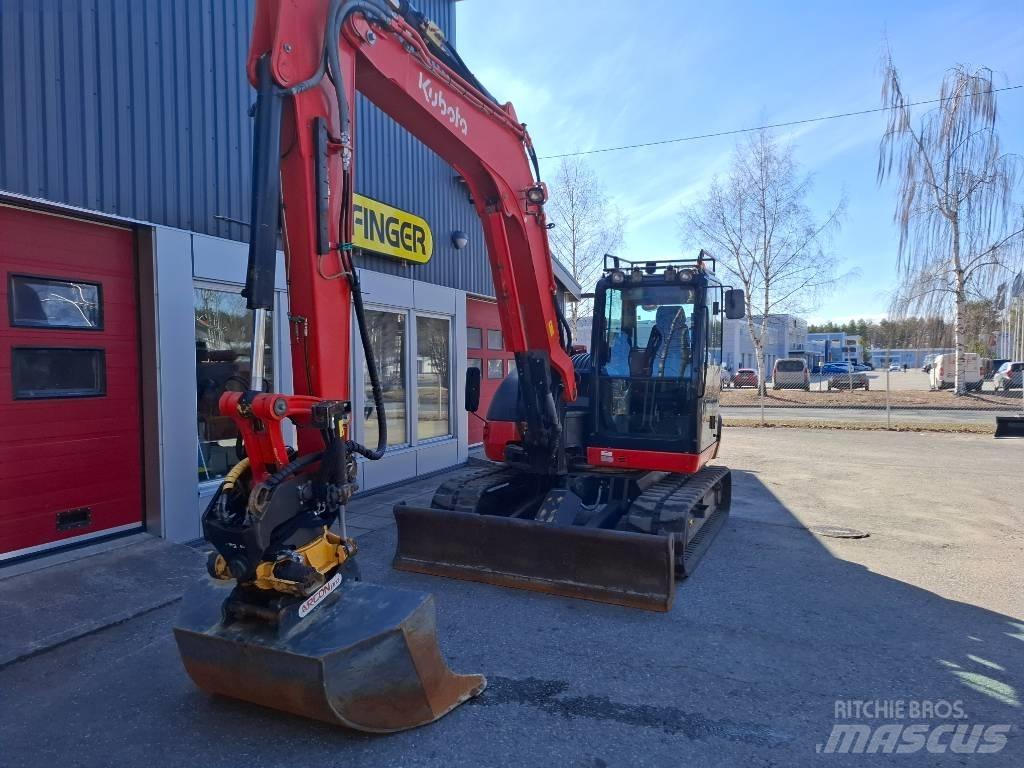 Kubota KX 080-4 中型挖掘机