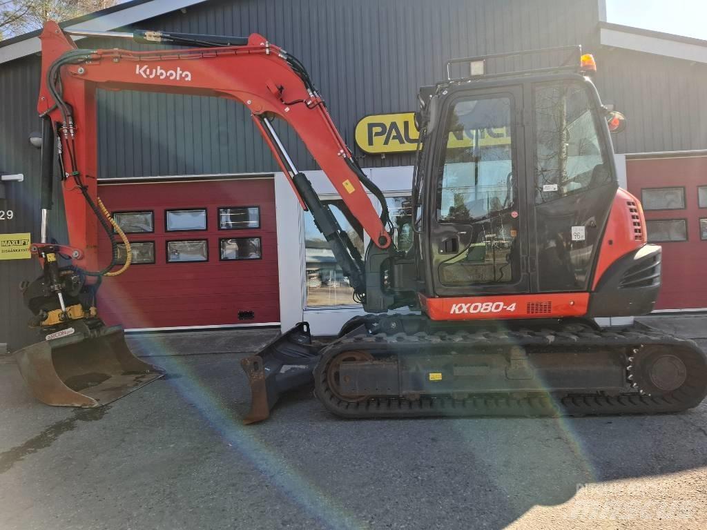 Kubota KX 080-4 中型挖掘机