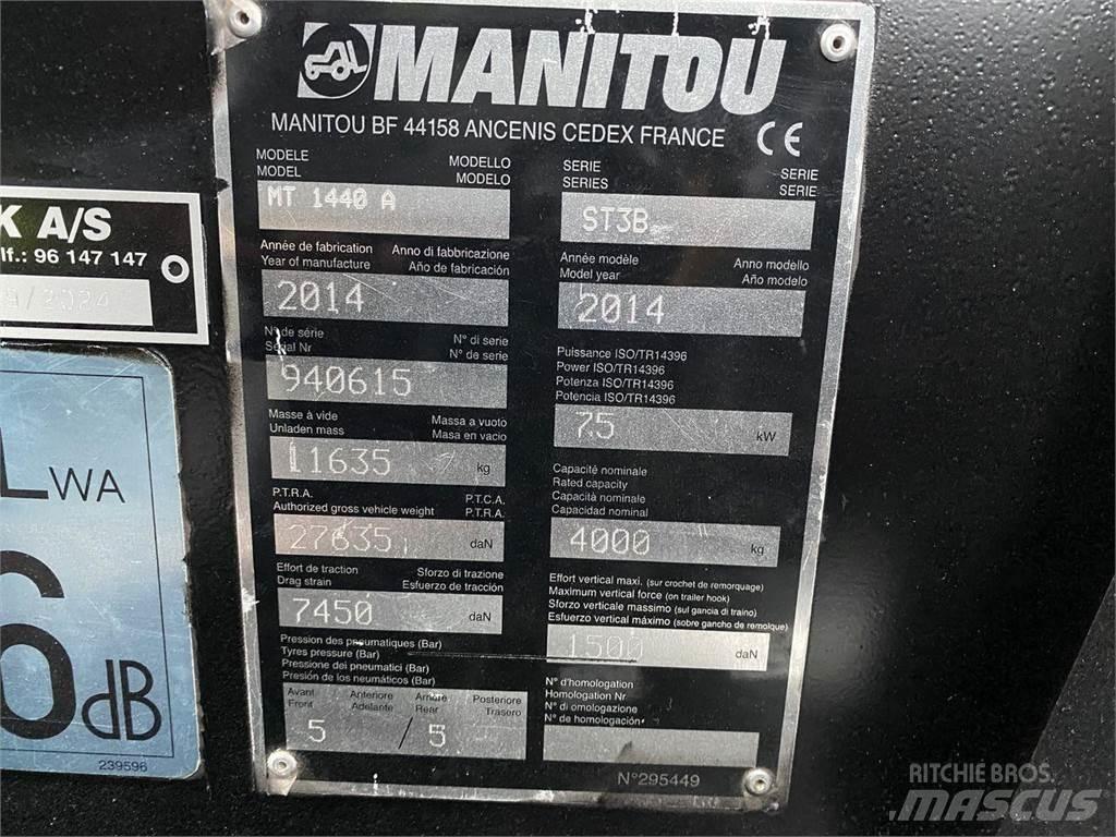 Manitou MT1440A 伸缩臂叉装车|叉装车