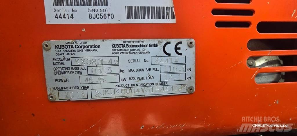 Kubota KX 808-4 A2 中型挖掘机