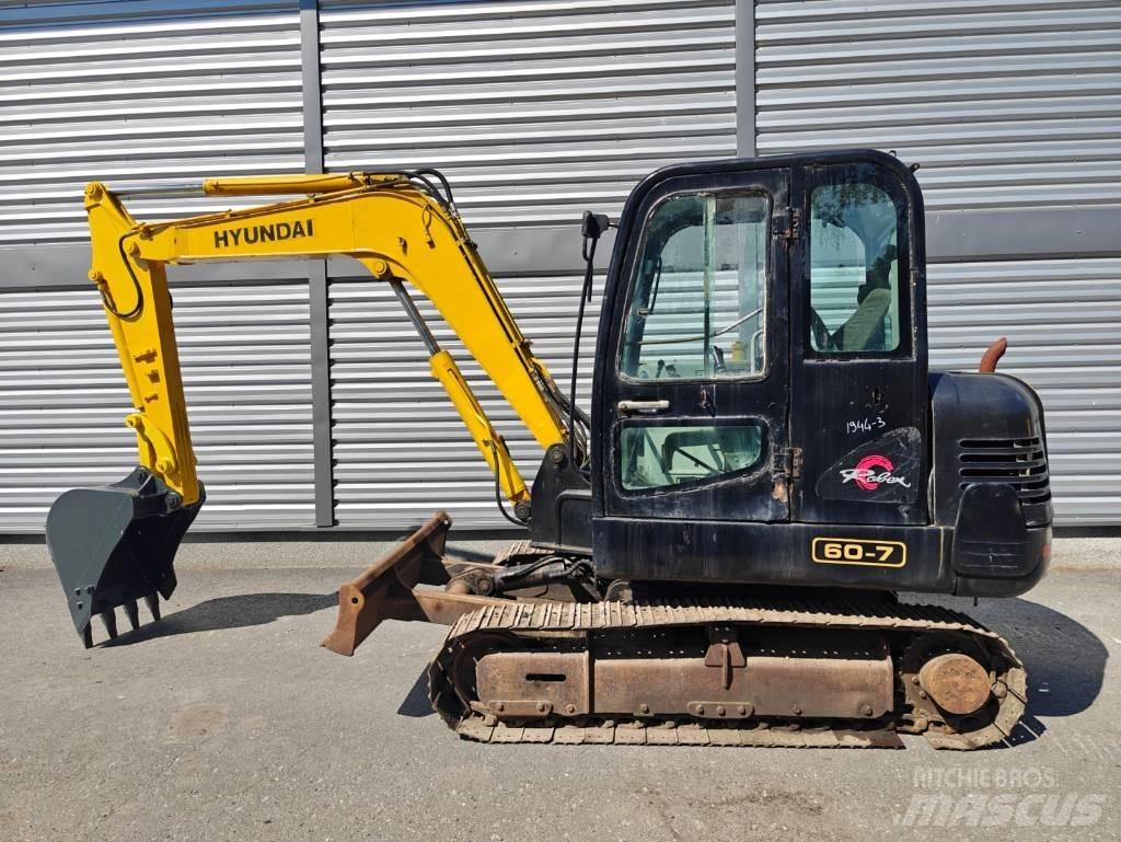 Hyundai R 60-7 小型挖掘机