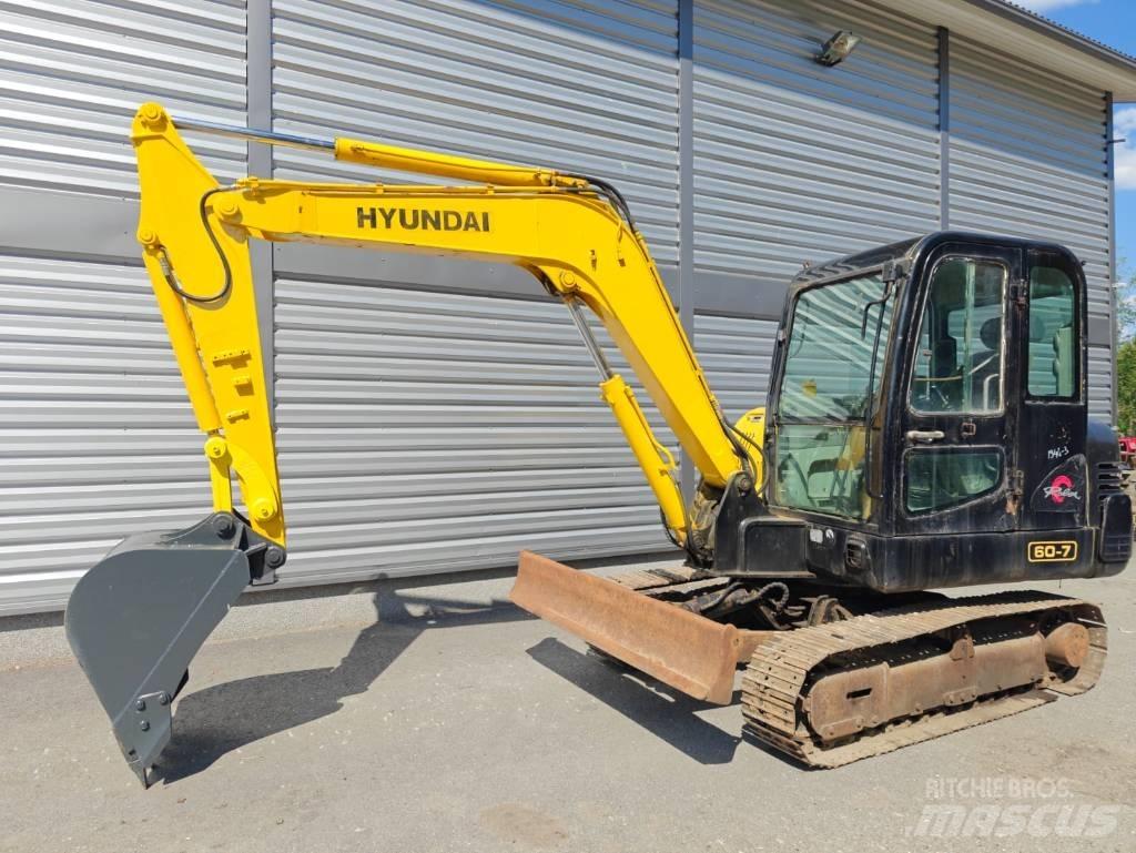 Hyundai R 60-7 小型挖掘机