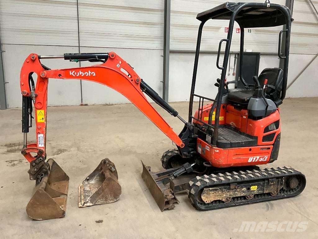 Kubota U 17-3 A 小型挖掘机