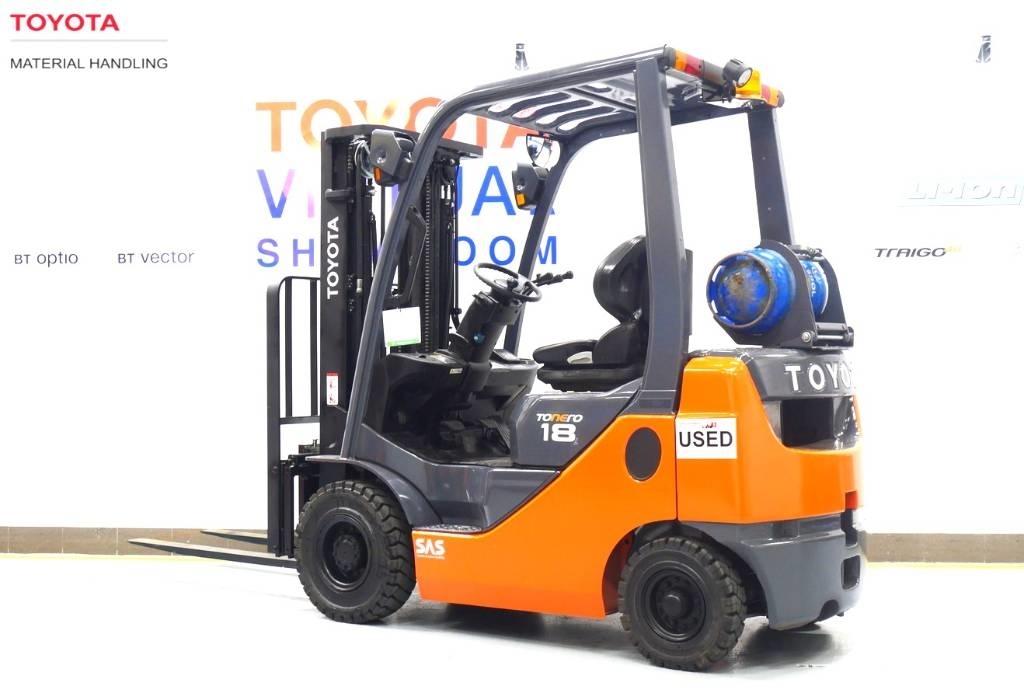 Toyota 02-8FGF18 天然气叉车