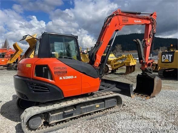 Kubota KX080-4 履带挖掘机