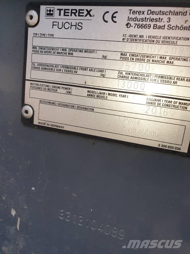 Fuchs MHL 331 工业挖掘机