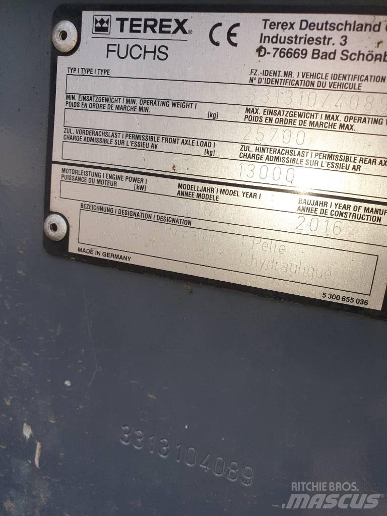 Fuchs MHL331E 工业挖掘机