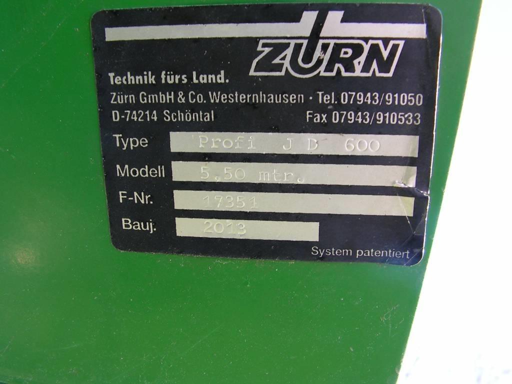 Zürn Profi 600 联合收割机头