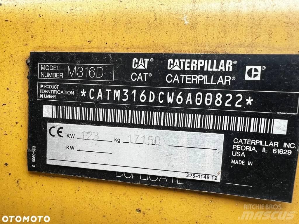 CAT M 316 D 轮式挖掘机