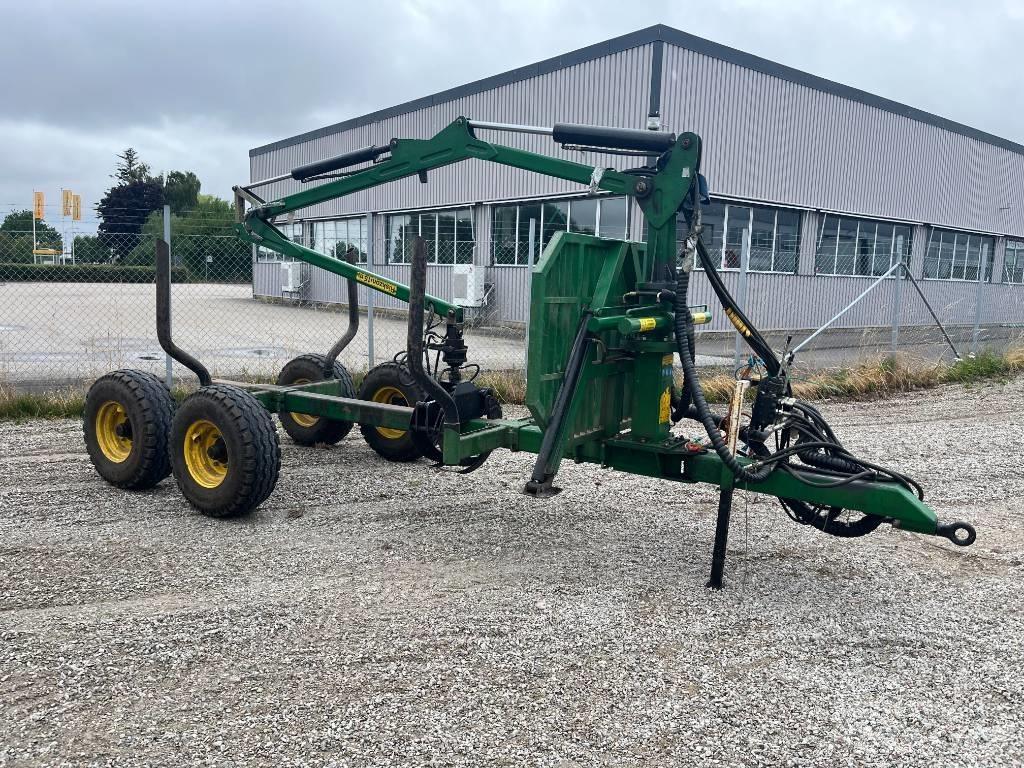 Kellfri 6 ton 林业拖车