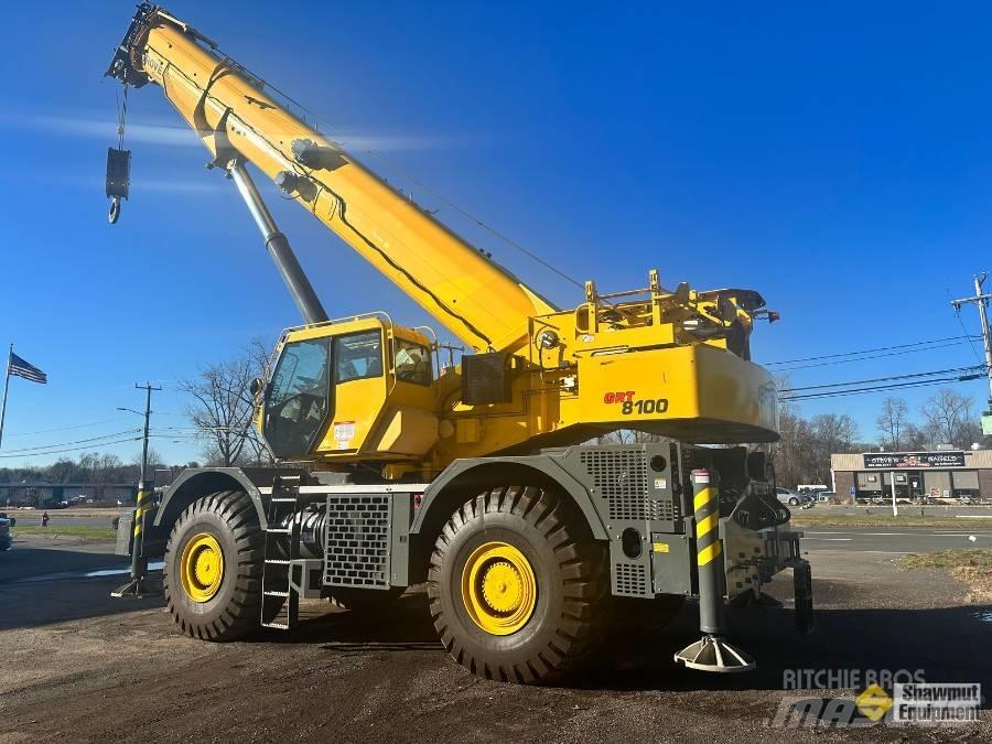 Grove GRT 8100 越野轮胎起重机︳越野吊︳越野起重机︳移动式起重机