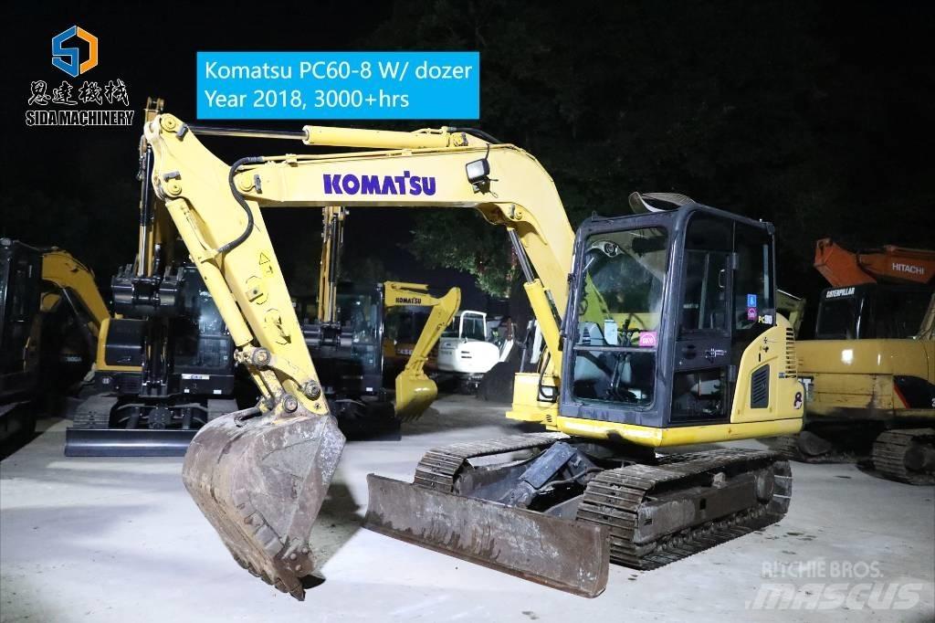 Komatsu PC 60-8 小型挖掘机