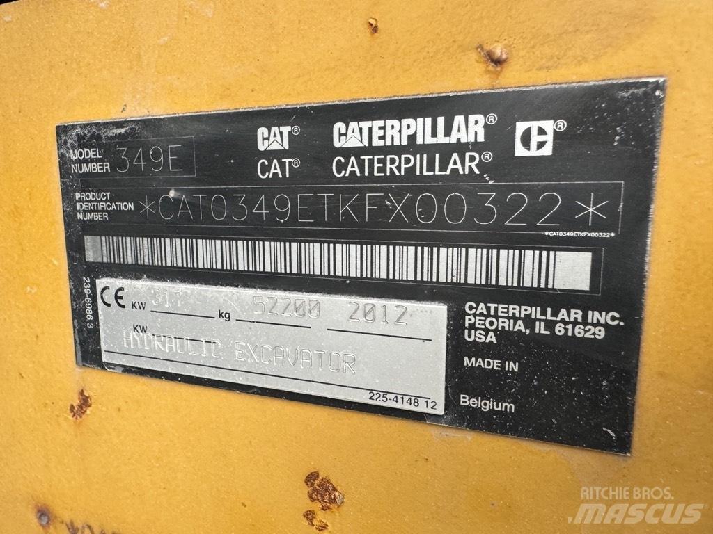CAT 349 E 履带挖掘机