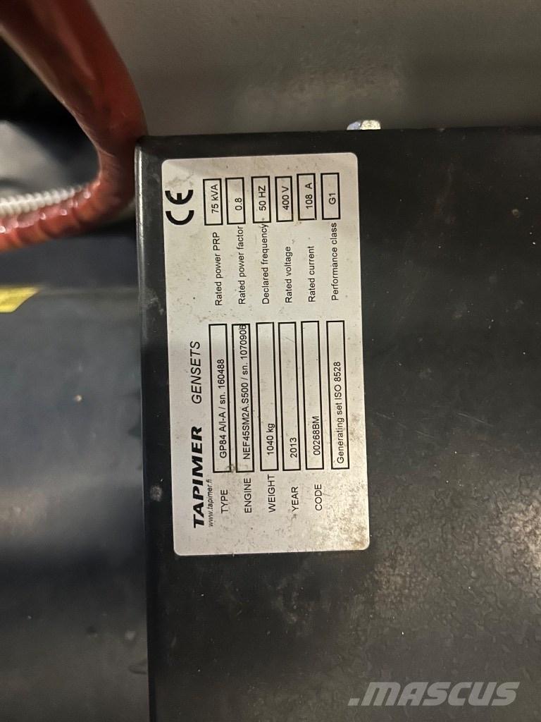 Genset GP84 75KVA 柴油发电机