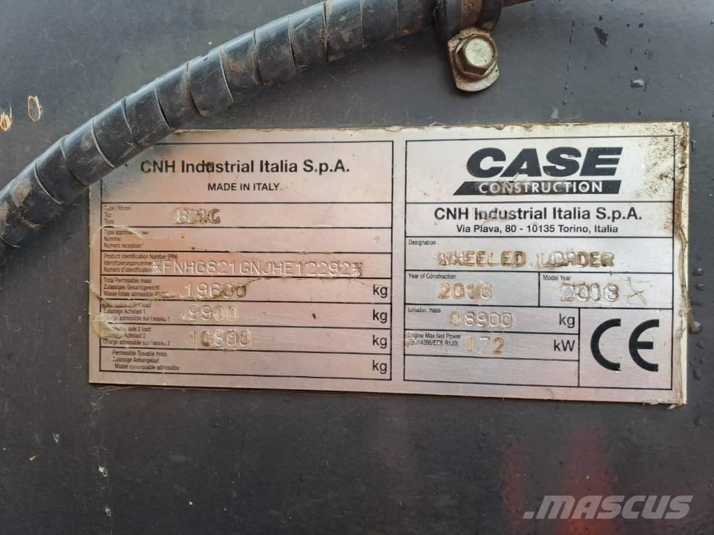 CASE 821g 轮式装载机