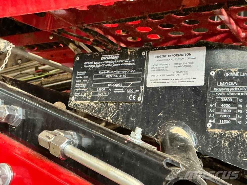 Grimme VENTOR 4150 马铃薯收获机