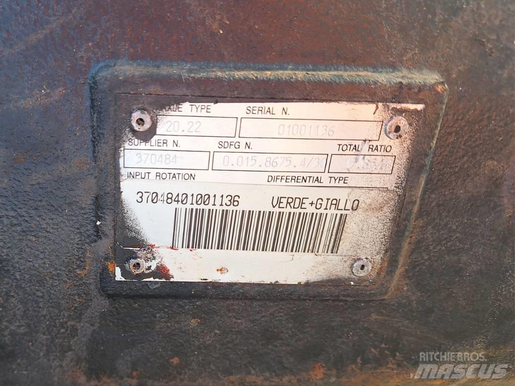Carraro 20.22 传动装置