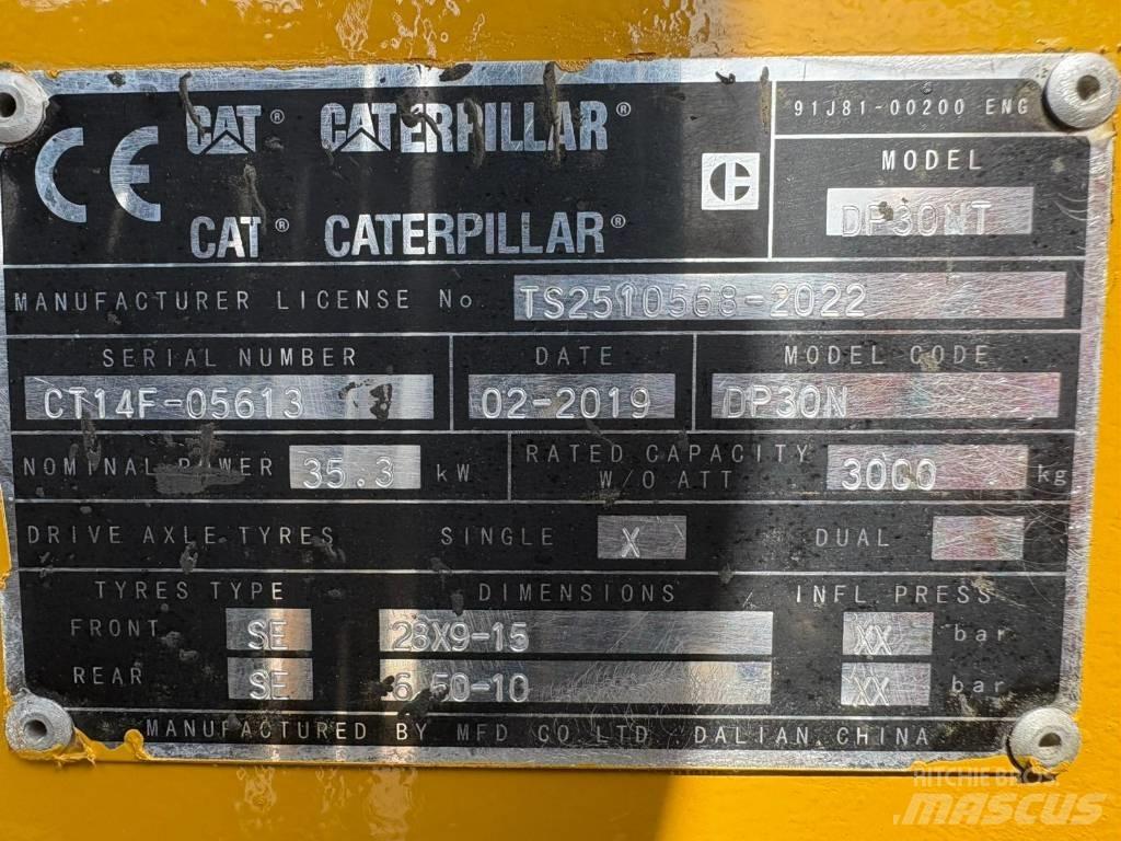 CAT DP30NT 柴油叉车