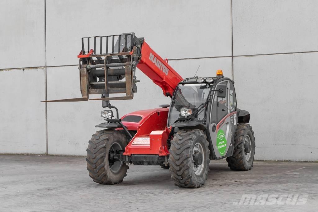 Manitou MT 730 伸缩臂叉装车|叉装车
