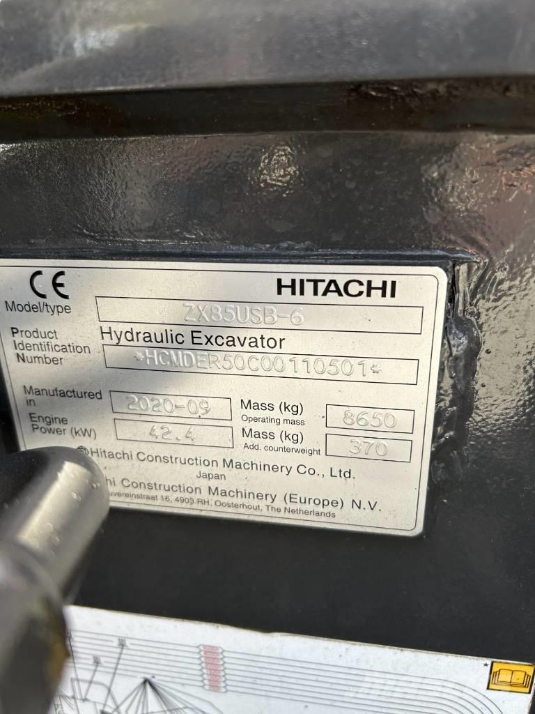 Hitachi ZX 85 US B 中型挖掘机