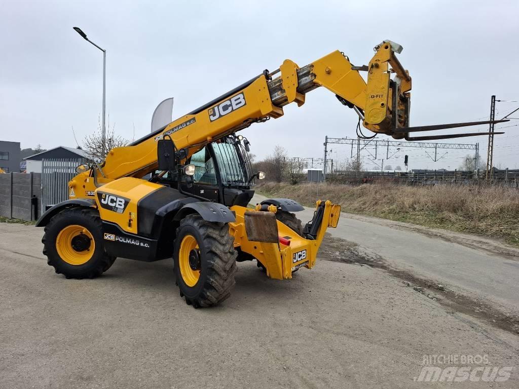 JCB 535-125 伸缩臂叉装车|叉装车