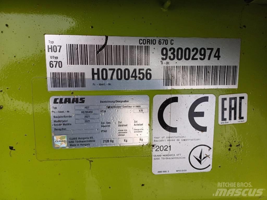 CLAAS Corio 联合收割机配件