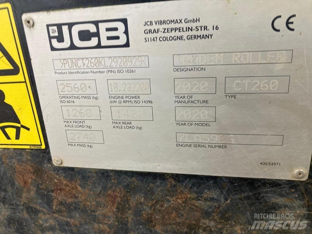 JCB CT 260-120 双轮压路机