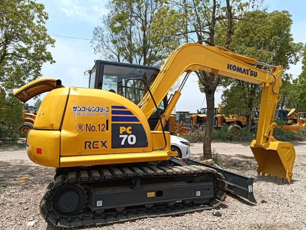 Komatsu PC 70 履带挖掘机